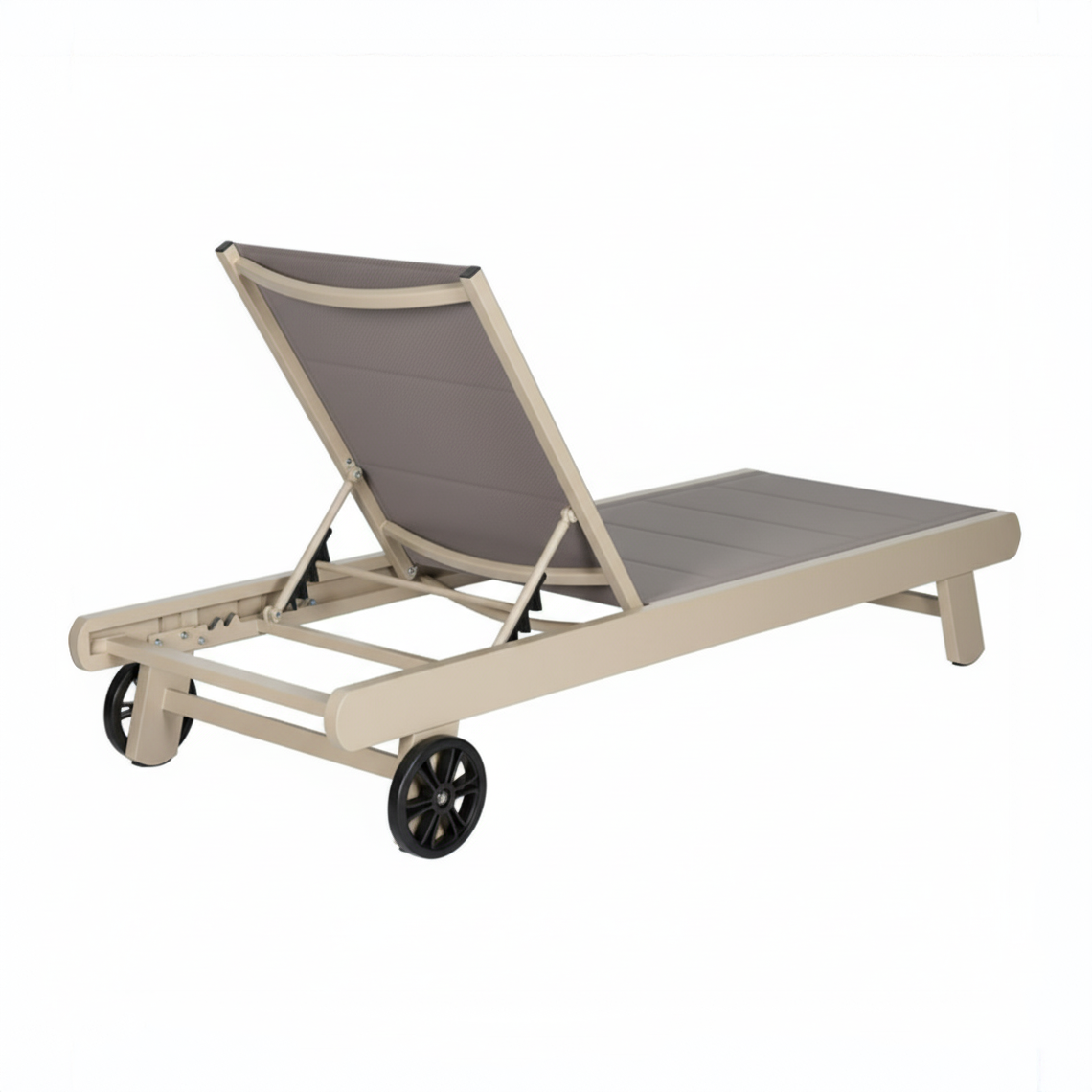 Camastro de exterior Live - Tumbona ajustable de malla Teslin