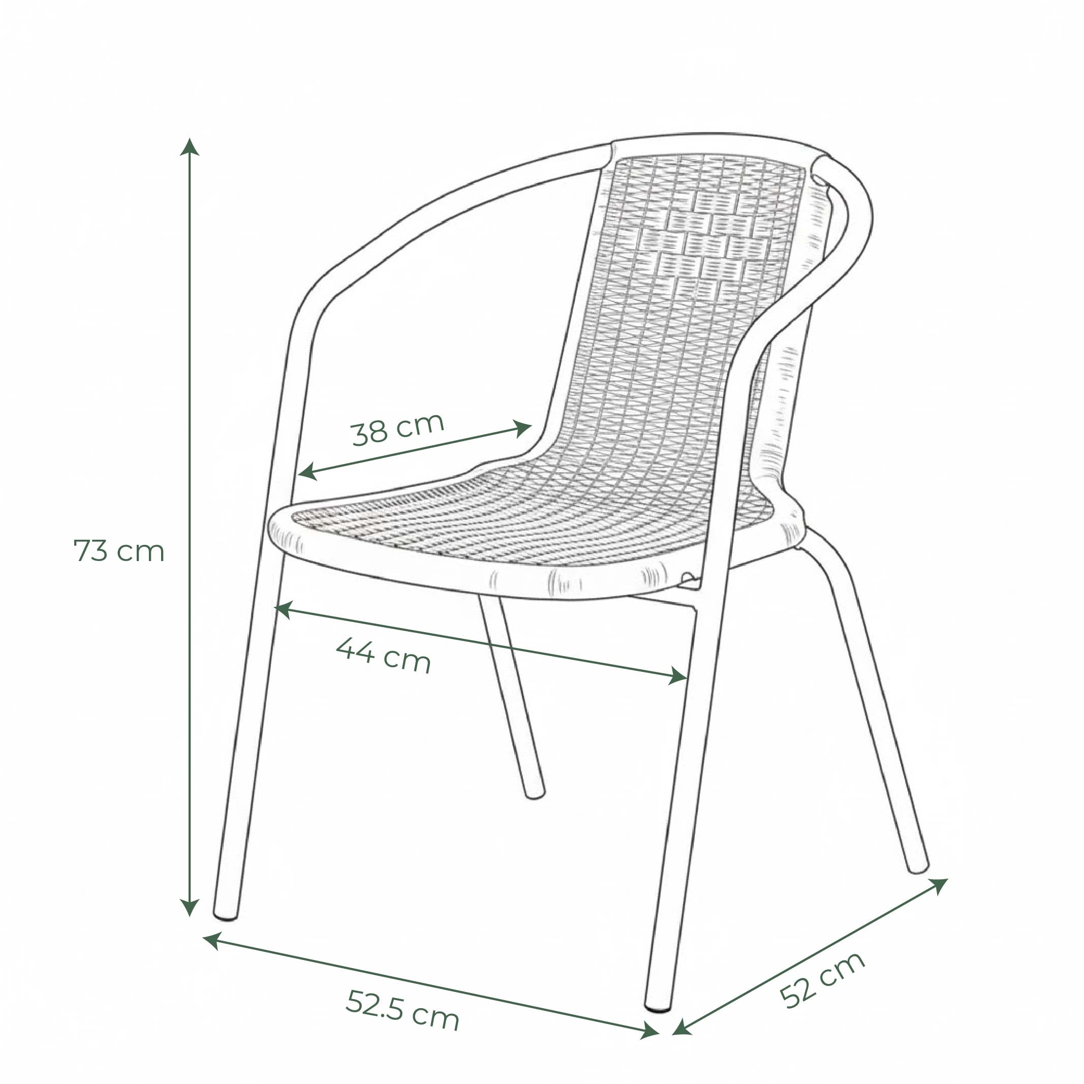 Conjunto de muebles de exterior Gilbert para patio con sombrilla - Conjunto profesional para jardín