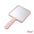 Espejo de mano ergonómico con mango cuadrado Elsa Professional