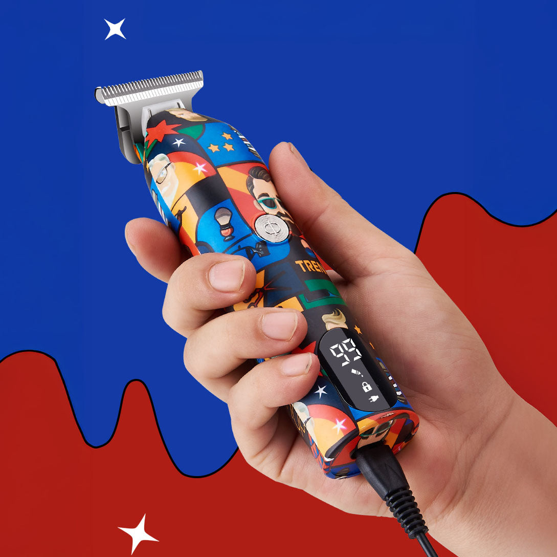 Cortapelos + afeitadora de red de 3 cuchillas