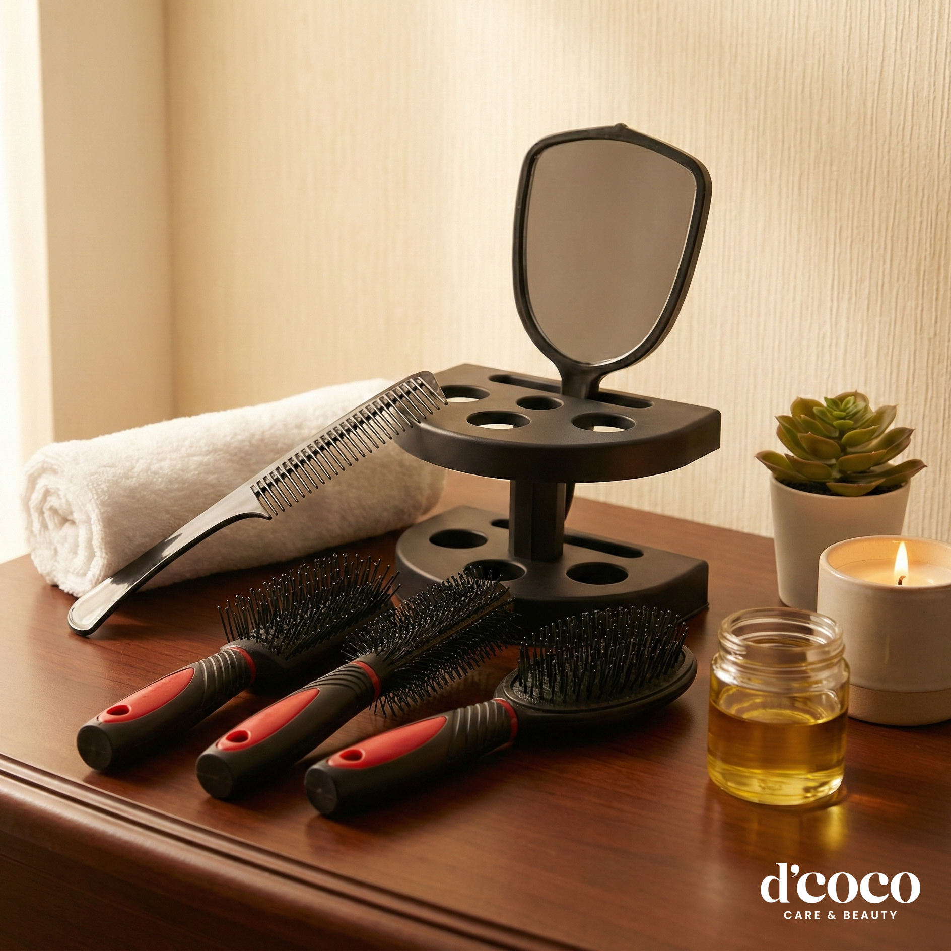 Conjunto de cepillo para el cabello