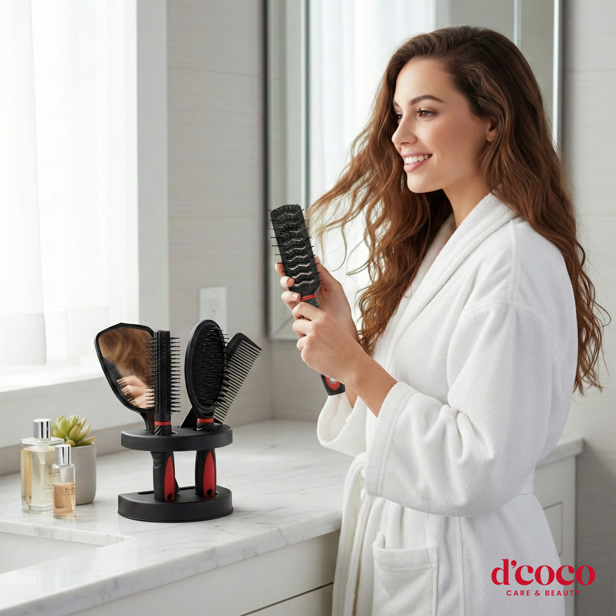 Conjunto de cepillo para el cabello