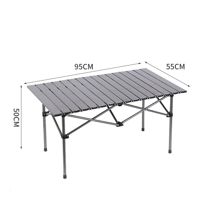 Mesa plegable portátil para camping Jeff de 95 cm