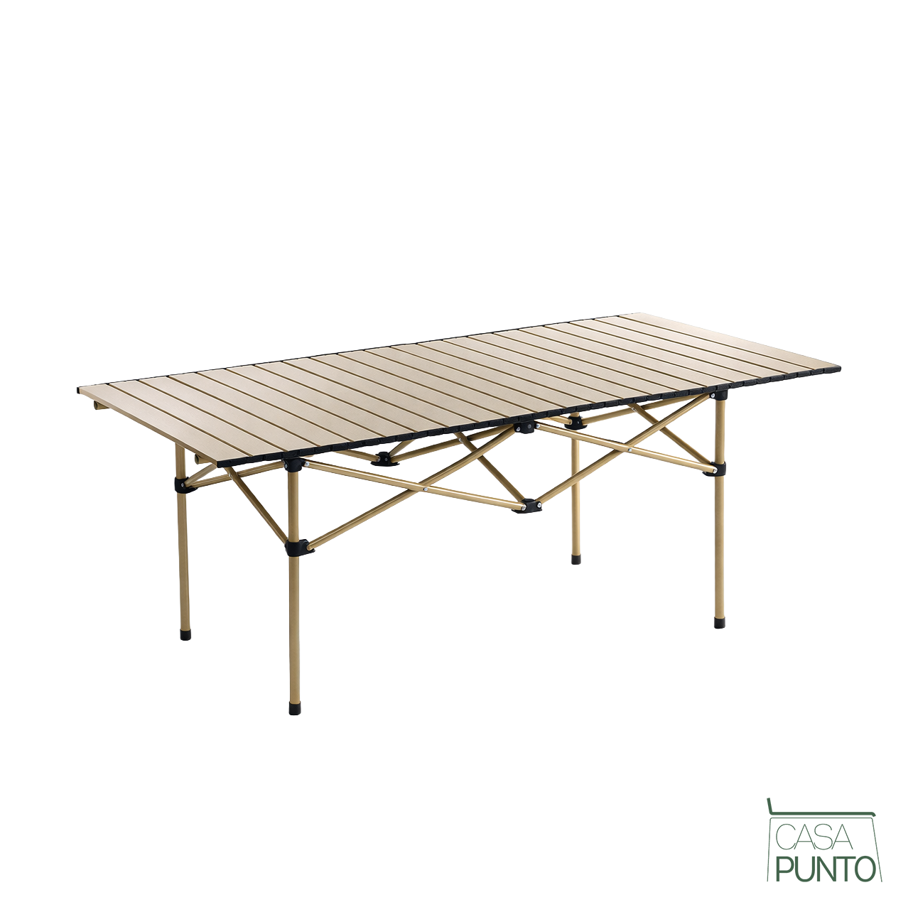 Mesa plegable portátil para camping Manue de 120 cm