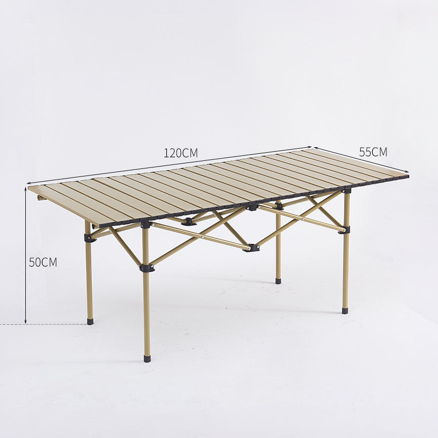 Mesa plegable portátil para camping Manue de 120 cm