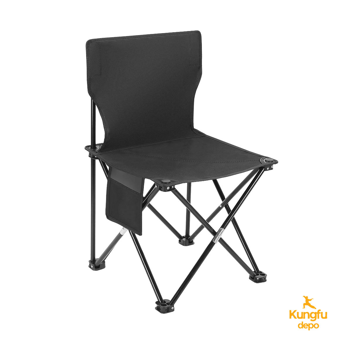 Silla plegable portátil para camping Barry con bolsa de transporte - Juego de 2 piezas
