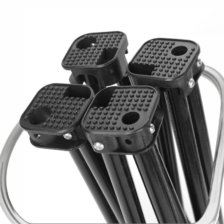 Silla plegable portátil para camping Barry con bolsa de transporte - Juego de 2 piezas