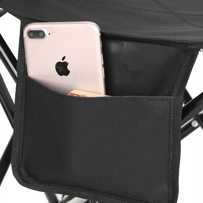 Silla plegable portátil para camping Barry con bolsa de transporte - Juego de 2 piezas