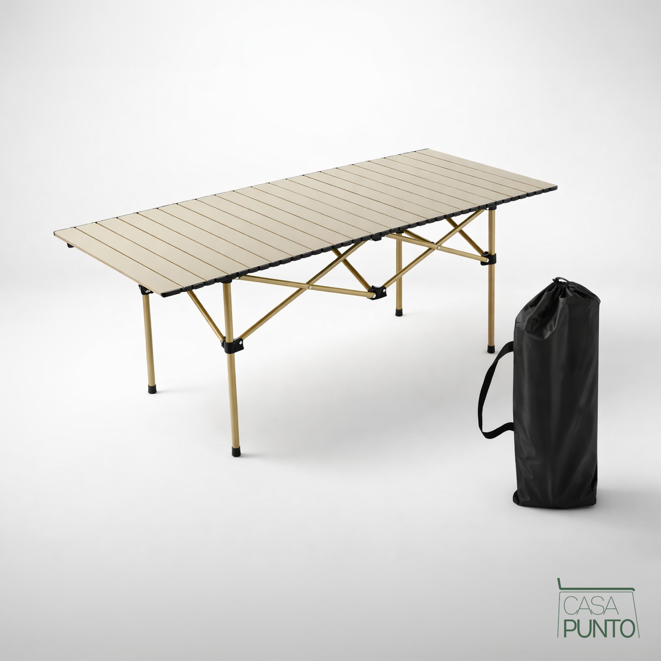 Mesa plegable portátil para camping Jeff de 95 cm