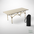 Mesa plegable portátil para camping Jeff de 95 cm