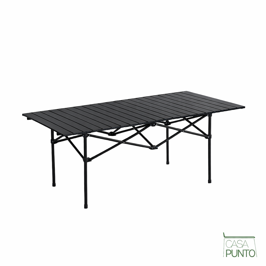 Mesa plegable portátil para camping Manue de 120 cm
