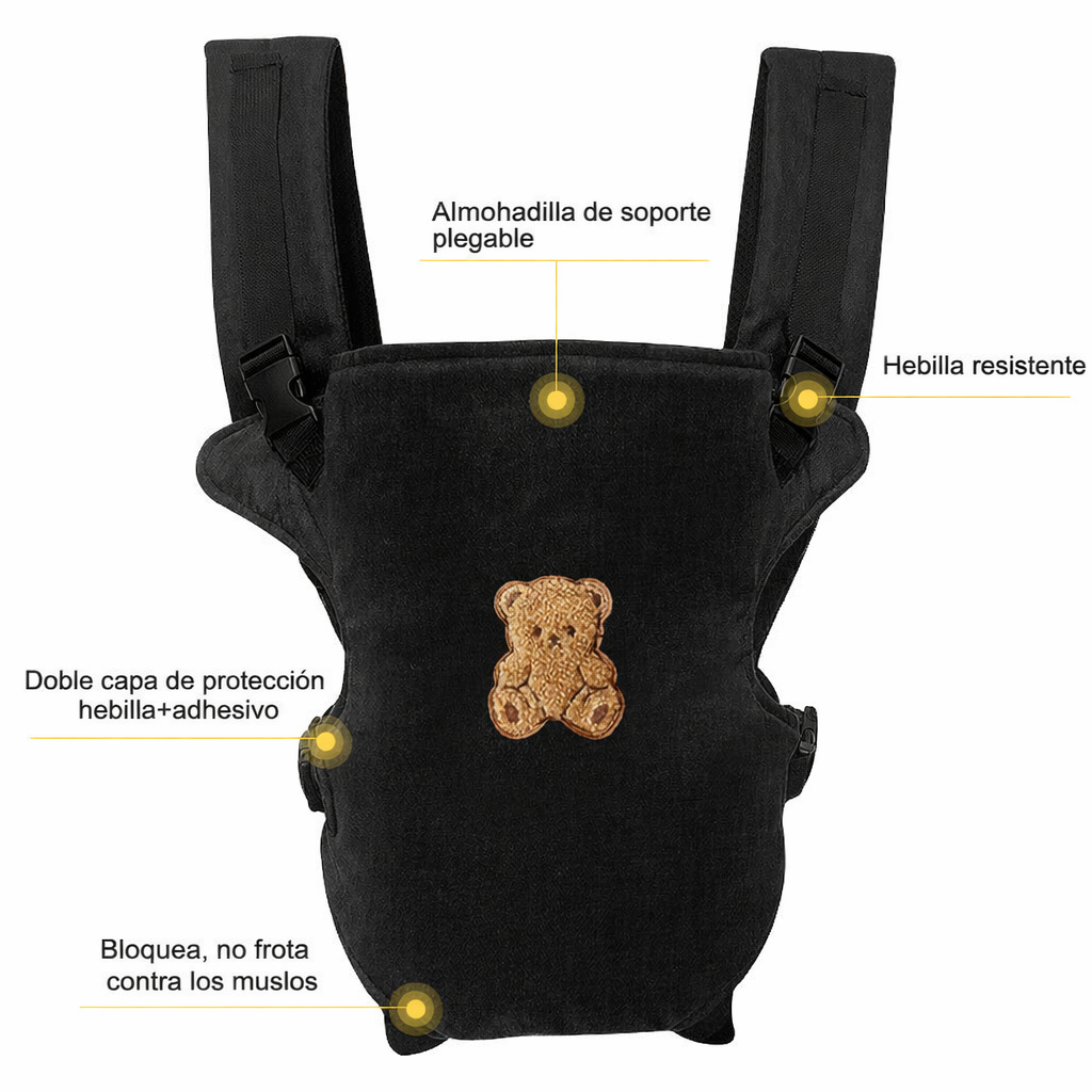 Portabebés delantero ajustable