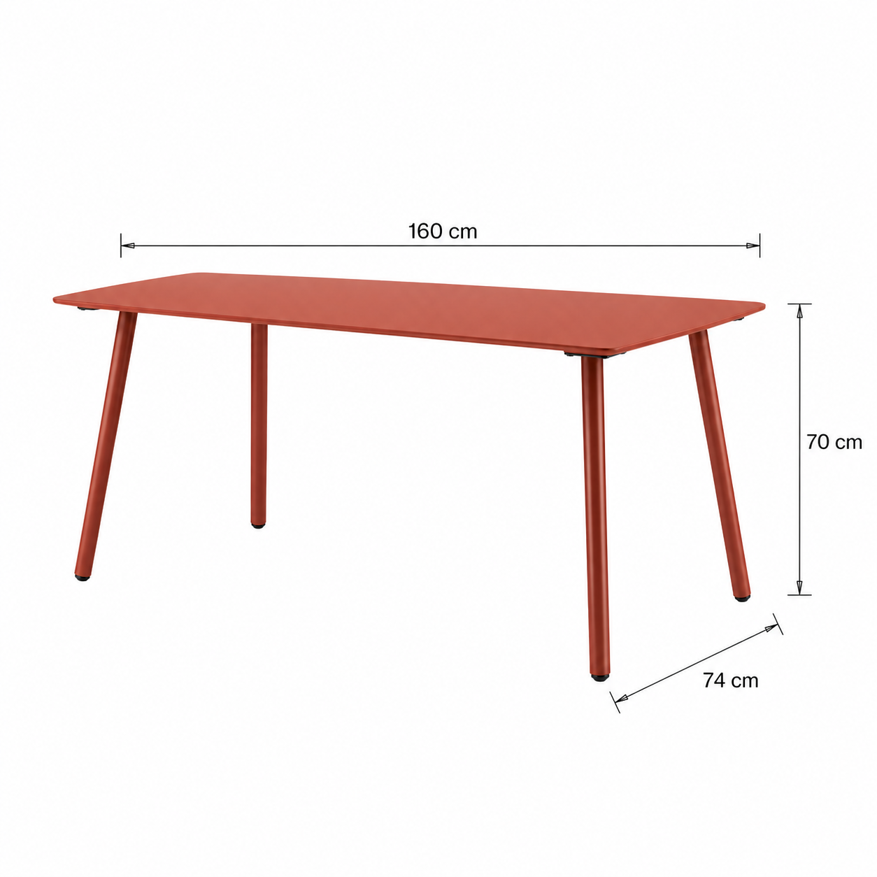 Juego de comedor de exterior modernista de 5 piezas de Sherry Terraza