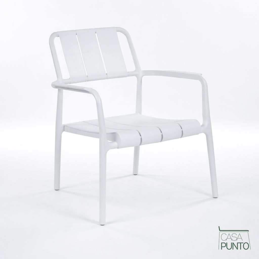Sillón de exterior Toni grande y grueso