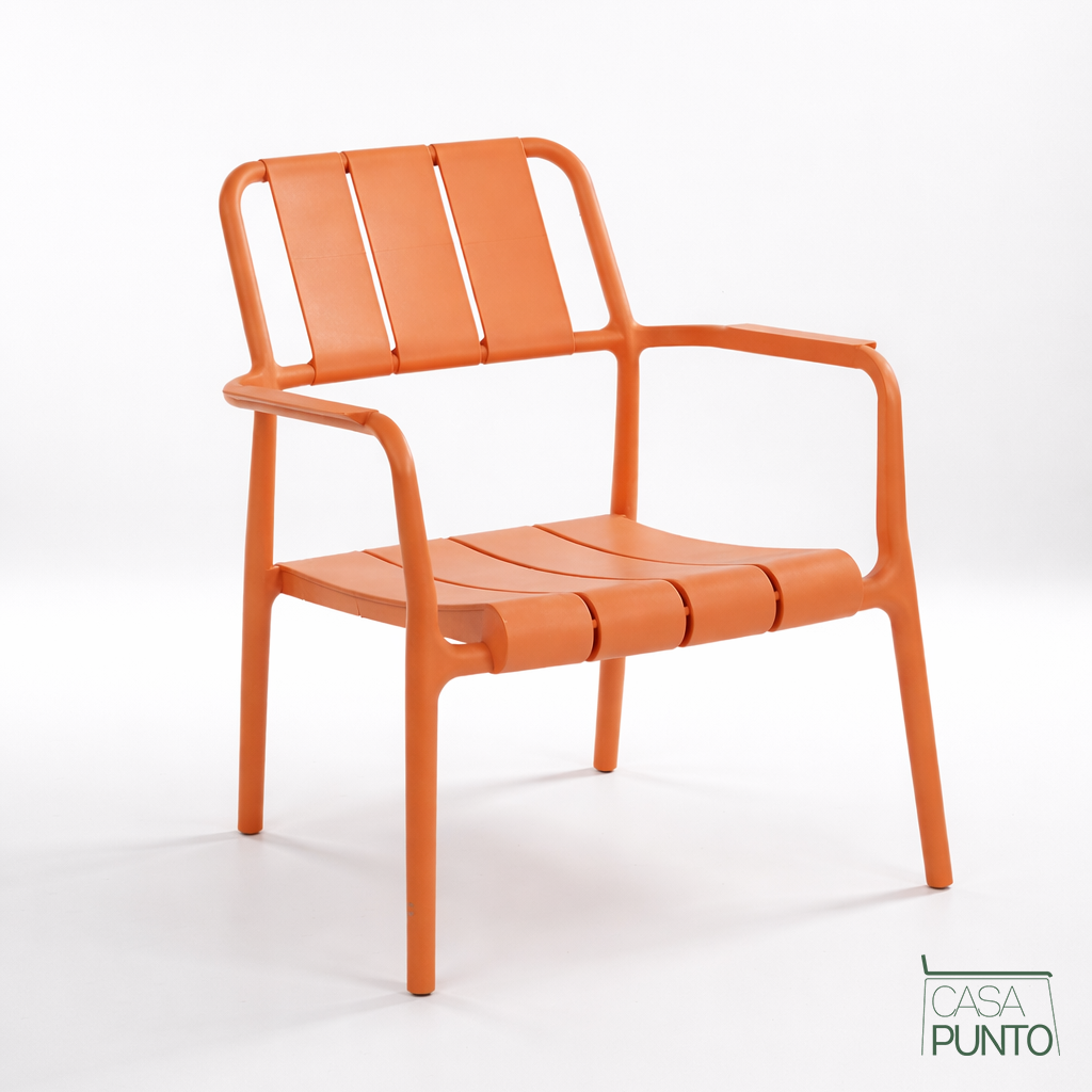 Sillón de exterior Toni grande y grueso