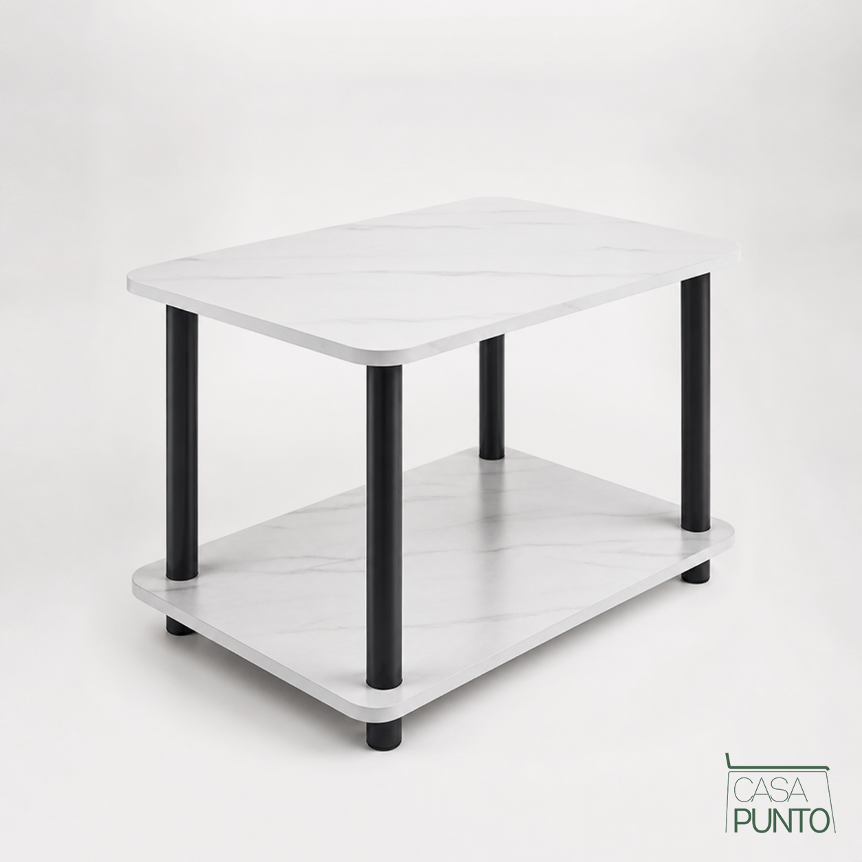 Mesa esquinera rectangular elegante Lia