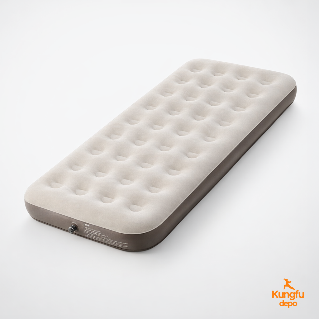 Colchón hinchable Marz - Cama portátil para camping y para invitados