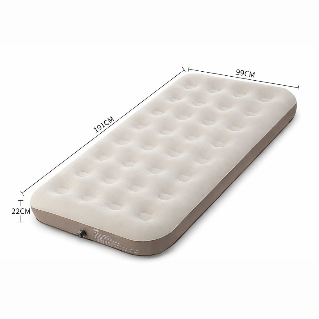 Colchón hinchable Marz - Cama portátil para camping y para invitados