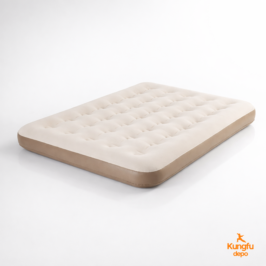 Colchón hinchable Marz - Cama portátil para camping y para invitados