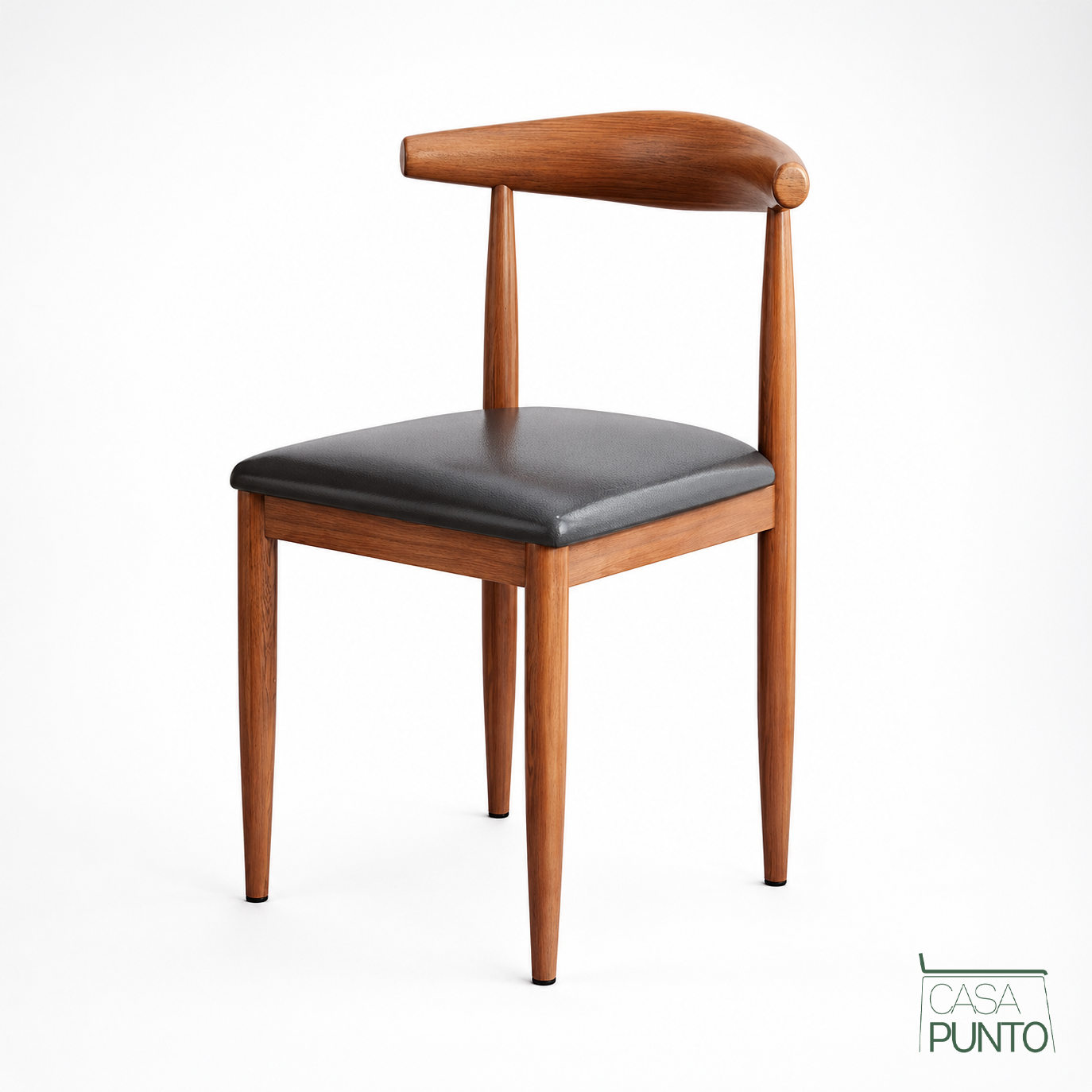 Silla de comedor Turner de estilo moderno de mediados de siglo