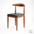 Silla de comedor Turner de estilo moderno de mediados de siglo