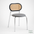Silla Lalo con asiento acolchado