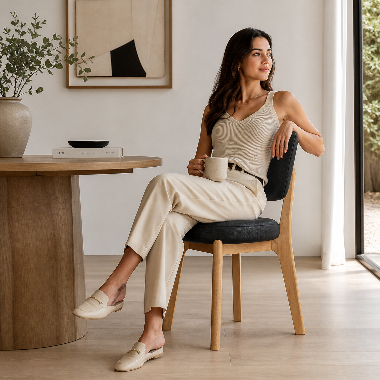 Silla Zende Comfort - Patas de madera (sin código de barras)