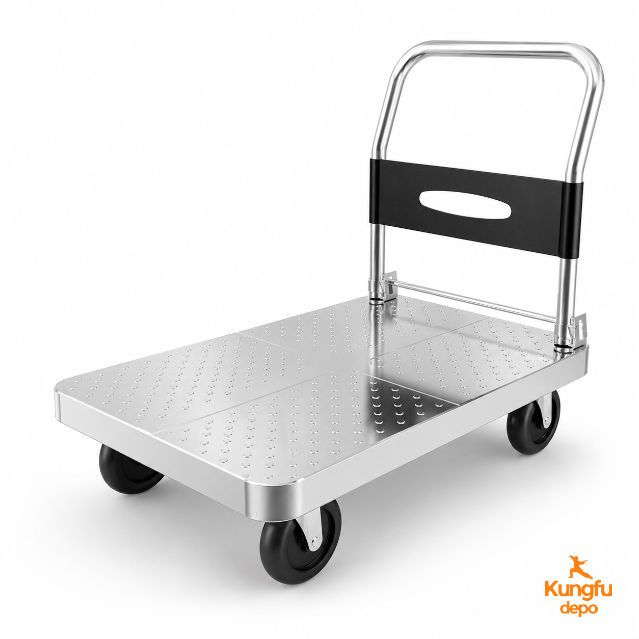 Carro industrial de acero para empujar, modelo 300 (sin código de barras)