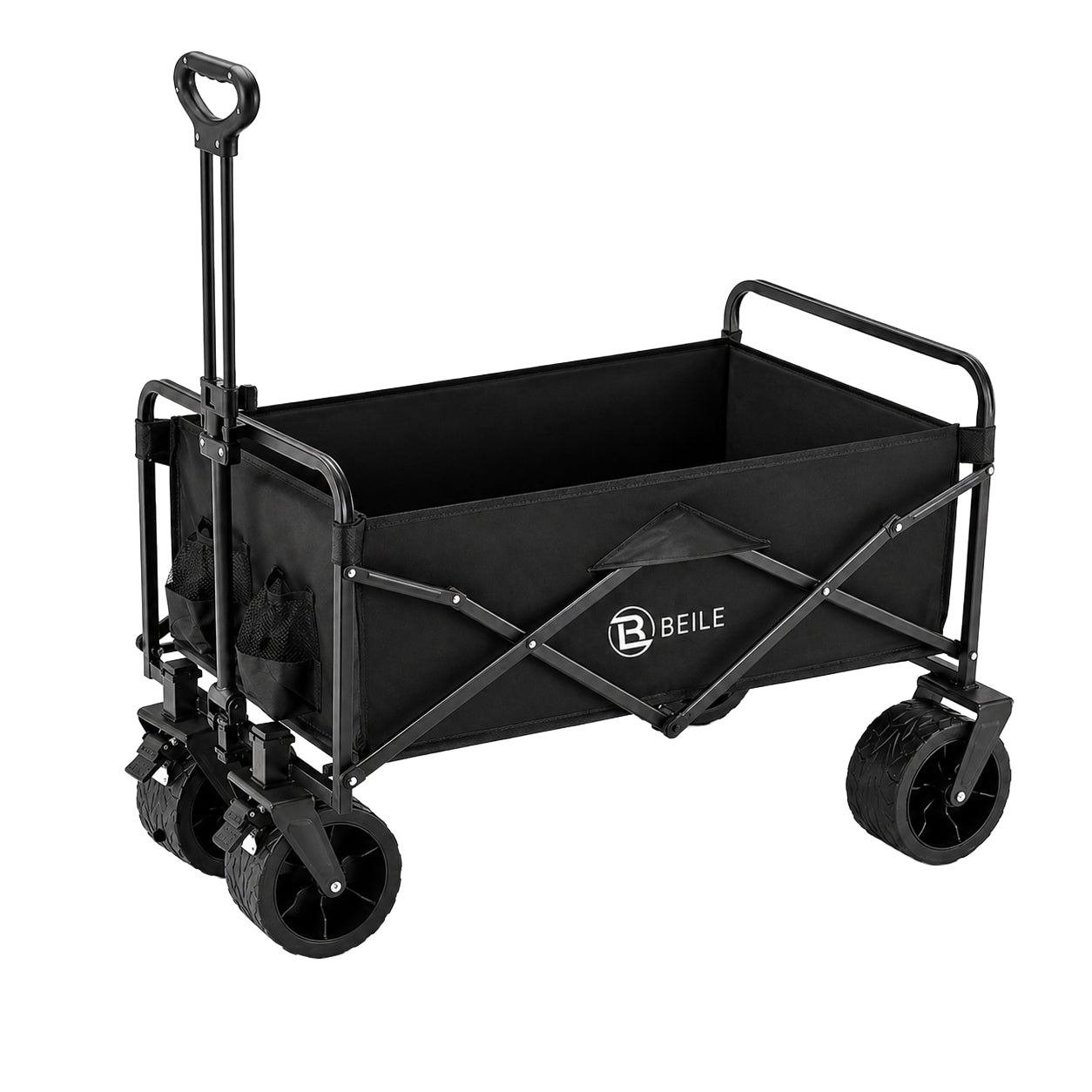 Calvin Carro Plegable de Alta Resistencia – 180L, 227kg, Tela Oxford, Asa Telescópica, 2 Tamaños de Rueda