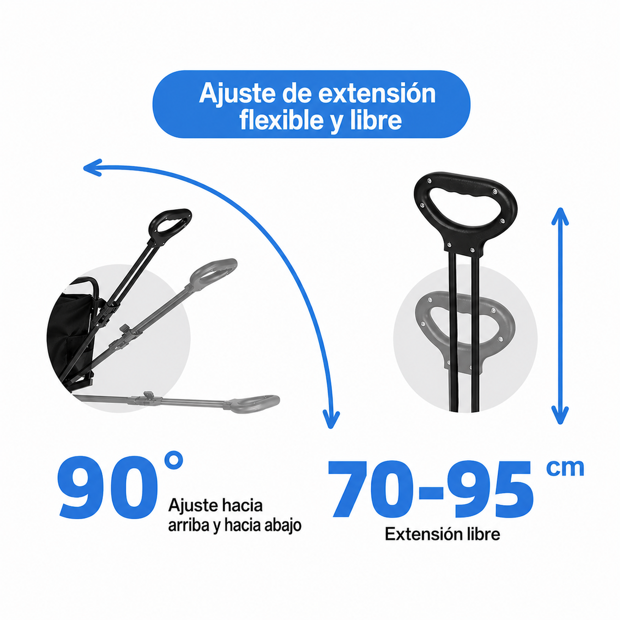 Carro plegable de alta resistencia Calvin Expedition