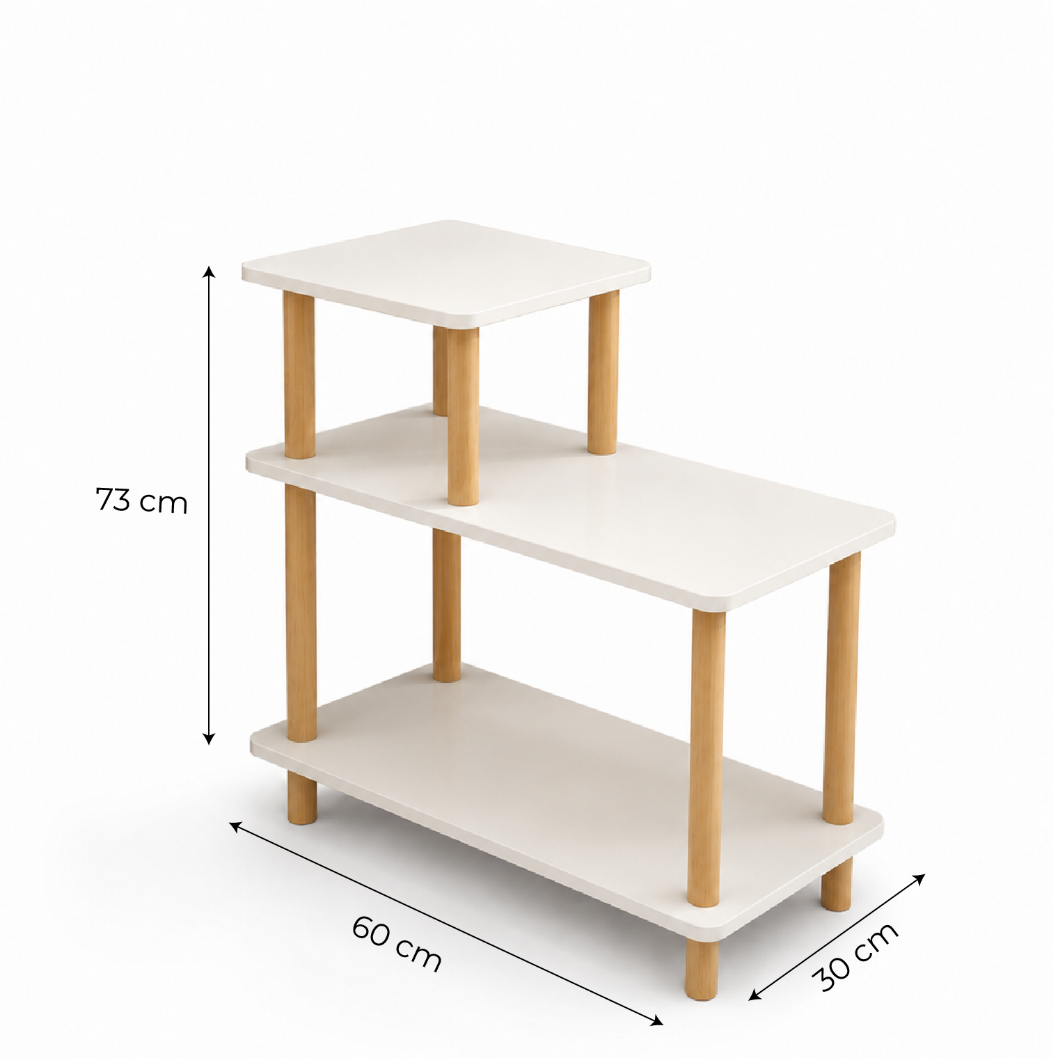 Mesa auxiliar Alpine de varios niveles (sin código de barras)