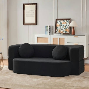 Sofá cama Vixe con cojines