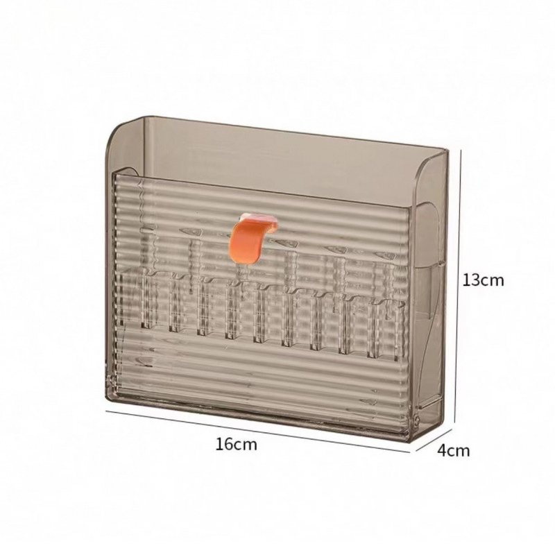 Caja de almacenamiento de pared estriada elegante de Canda