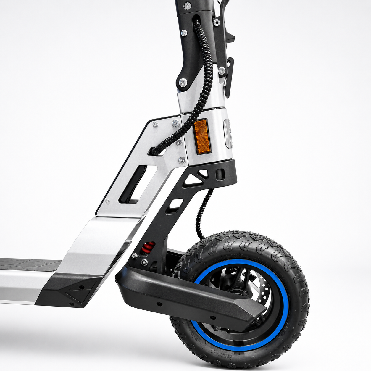 Scooter Eléctrico Plegable CE-ES03 – Motor 500W, Batería 48V 15Ah, hasta 40 km/h, Ruedas 10", Freno Disco, Suspensión Delantera, Negro