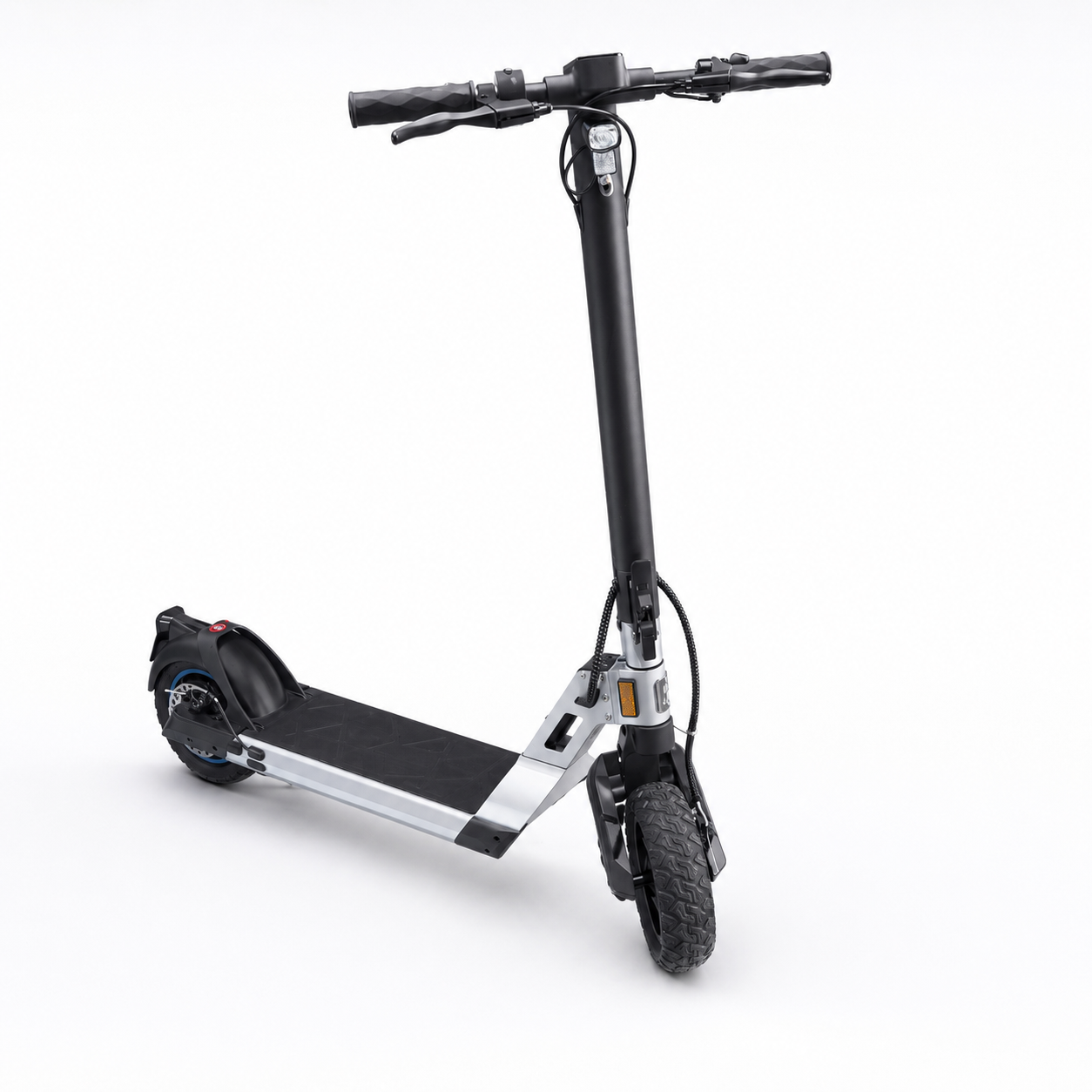 Scooter Eléctrico Plegable CE-ES03 – Motor 500W, Batería 48V 15Ah, hasta 40 km/h, Ruedas 10", Freno Disco, Suspensión Delantera, Negro