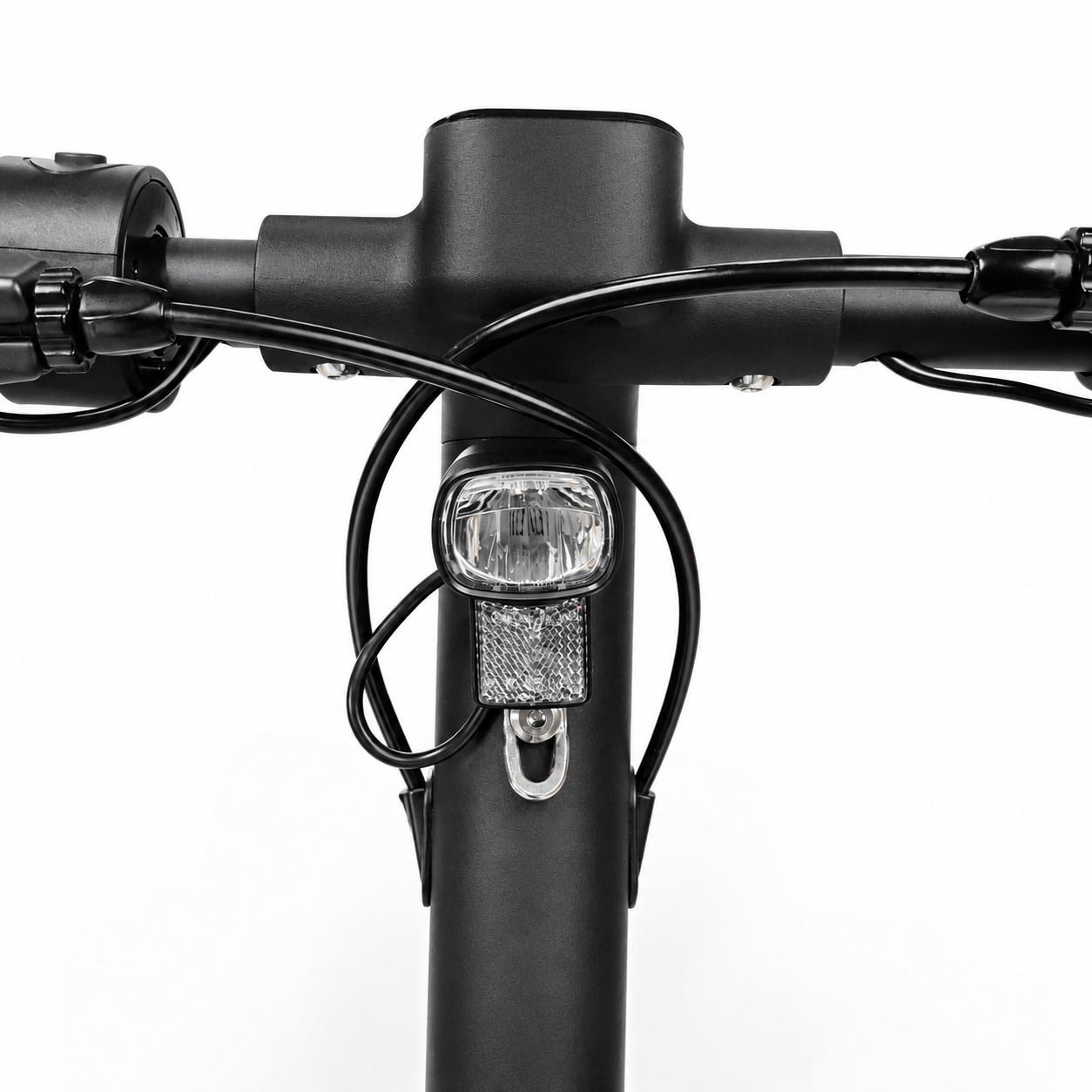 Scooter Eléctrico Plegable CE-ES03 – Motor 500W, Batería 48V 15Ah, hasta 40 km/h, Ruedas 10", Freno Disco, Suspensión Delantera, Negro
