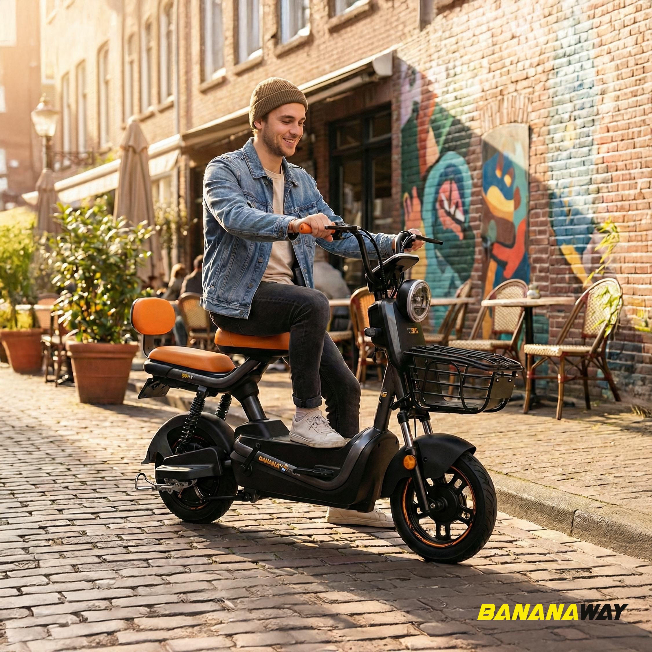 Urban Glide BW1 - Patinete eléctrico de 48 V y 350 W