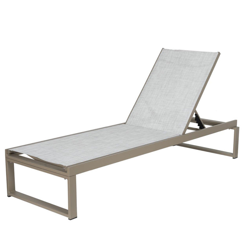 Camastro de exterior Horizon - Tumbona ajustable y extensible de malla Teslin