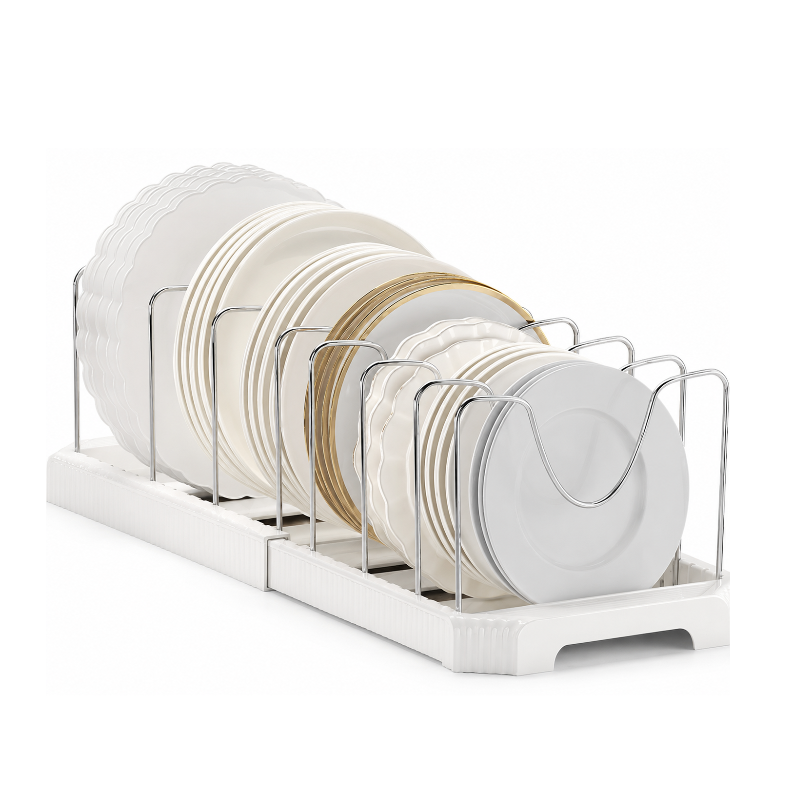 Organizador extensible para tapas y sartenes Sheila —  ajustable 20-36 cm