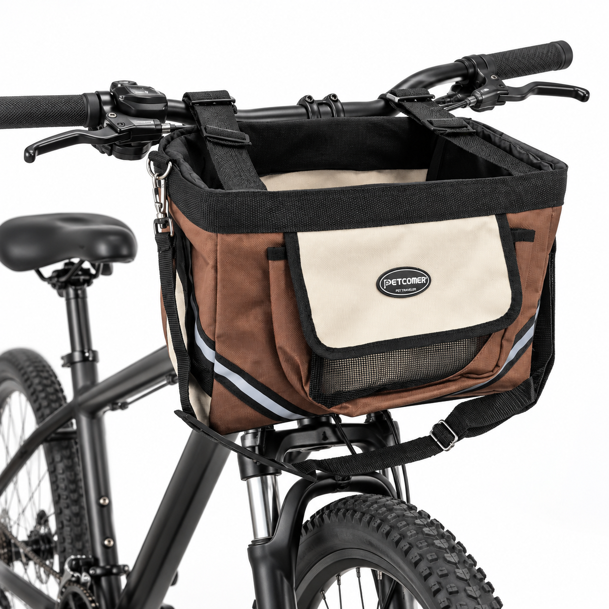 Bolsa Transportadora para Mascotas Tipo Canasta para Bicicleta | Banana Way