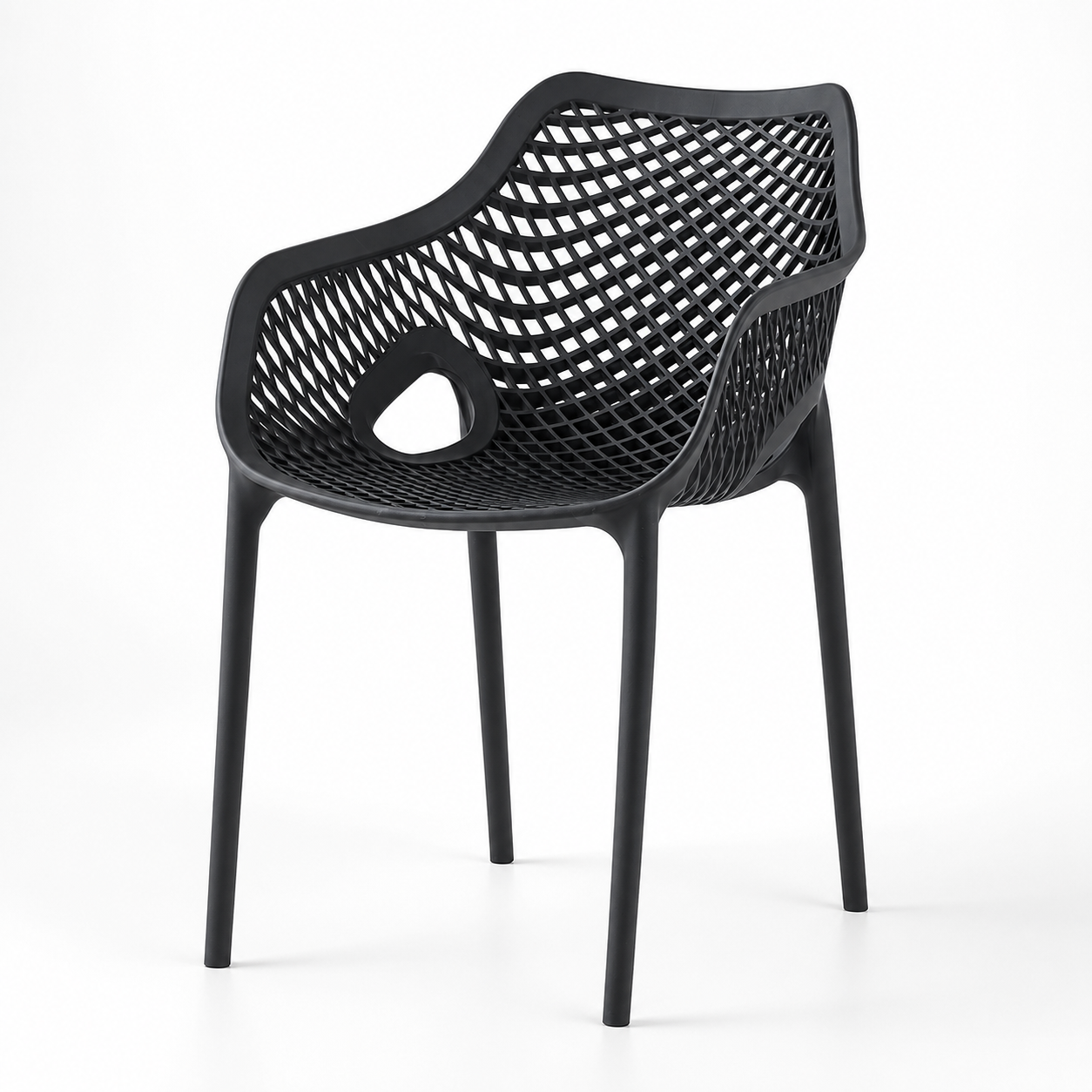 Silla Air con Brazos Apilable diseño moderno