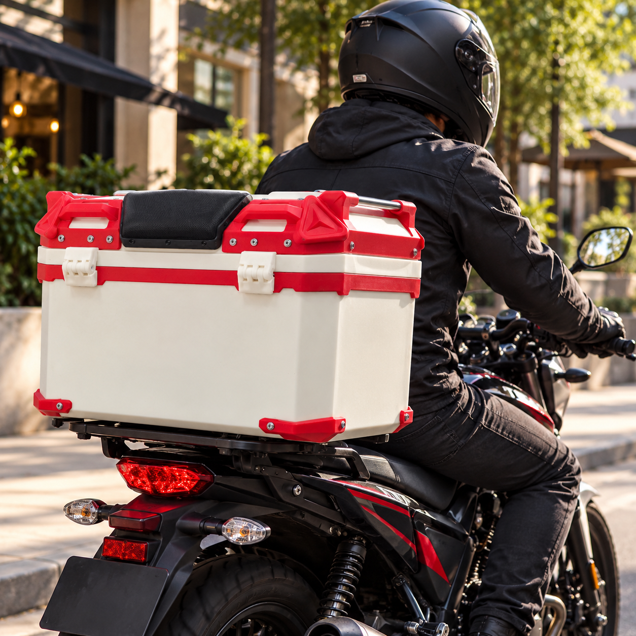 Baúl Trasero para Moto, Almacenamiento para Motocicleta | Banana Way