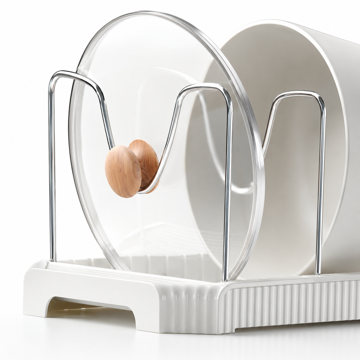 Organizador extensible para tapas y sartenes Sheila —  ajustable 20-36 cm