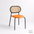 Silla Lalo con asiento acolchado
