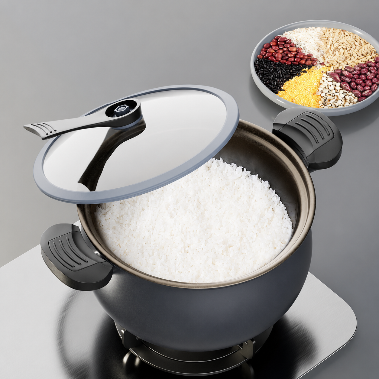Olla micro-presión 7 L Tamar — 27.5 cm, inducción y gas